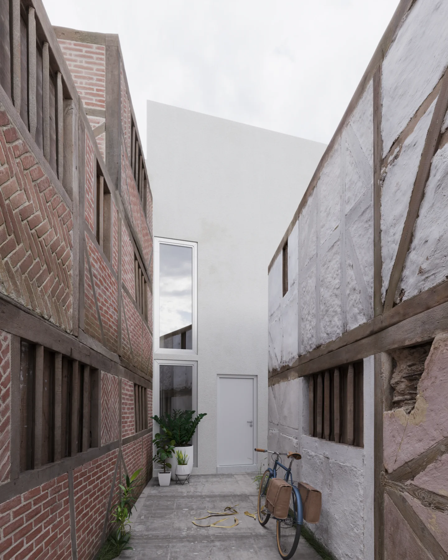 Casa con vista a la Sierra — Render 01