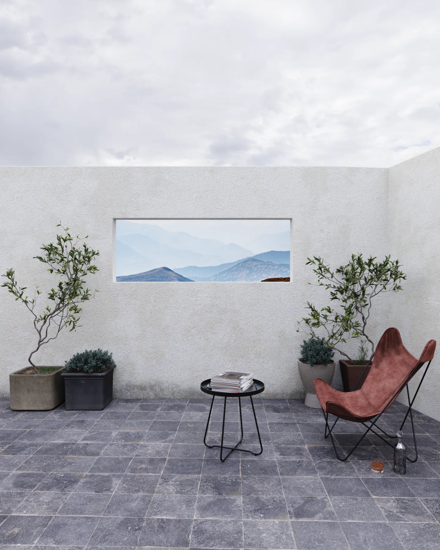 Casa con vista a la Sierra — Render 04