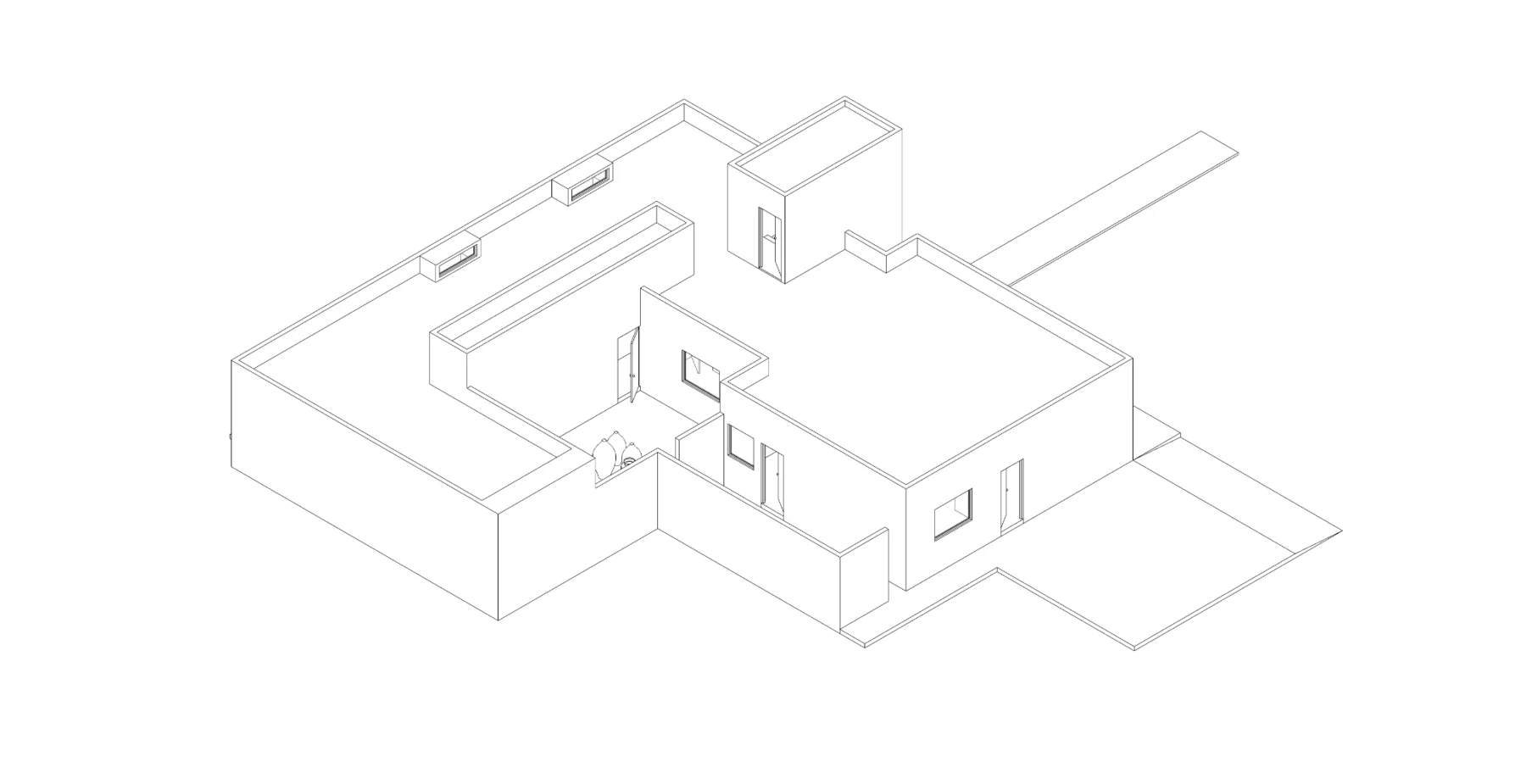 Casa Bulej — Isométrico 03
