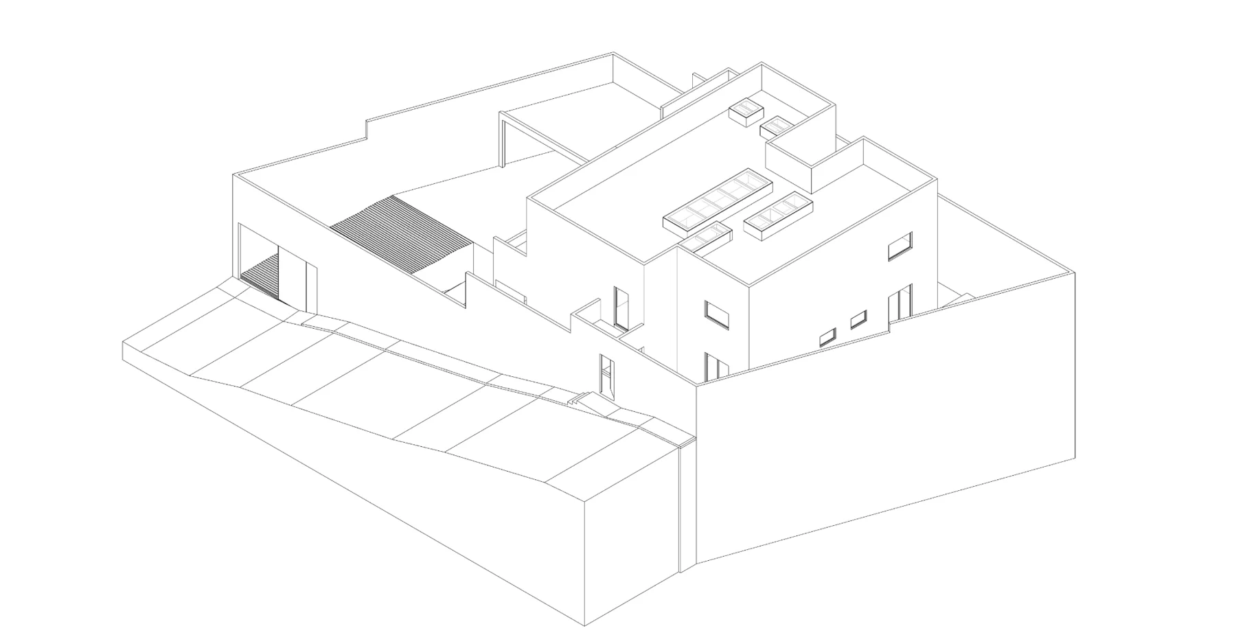 Casa de la Colina — Isométrico 02