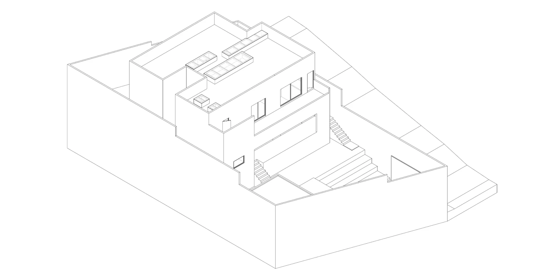 Casa de la Colina — Isométrico 03