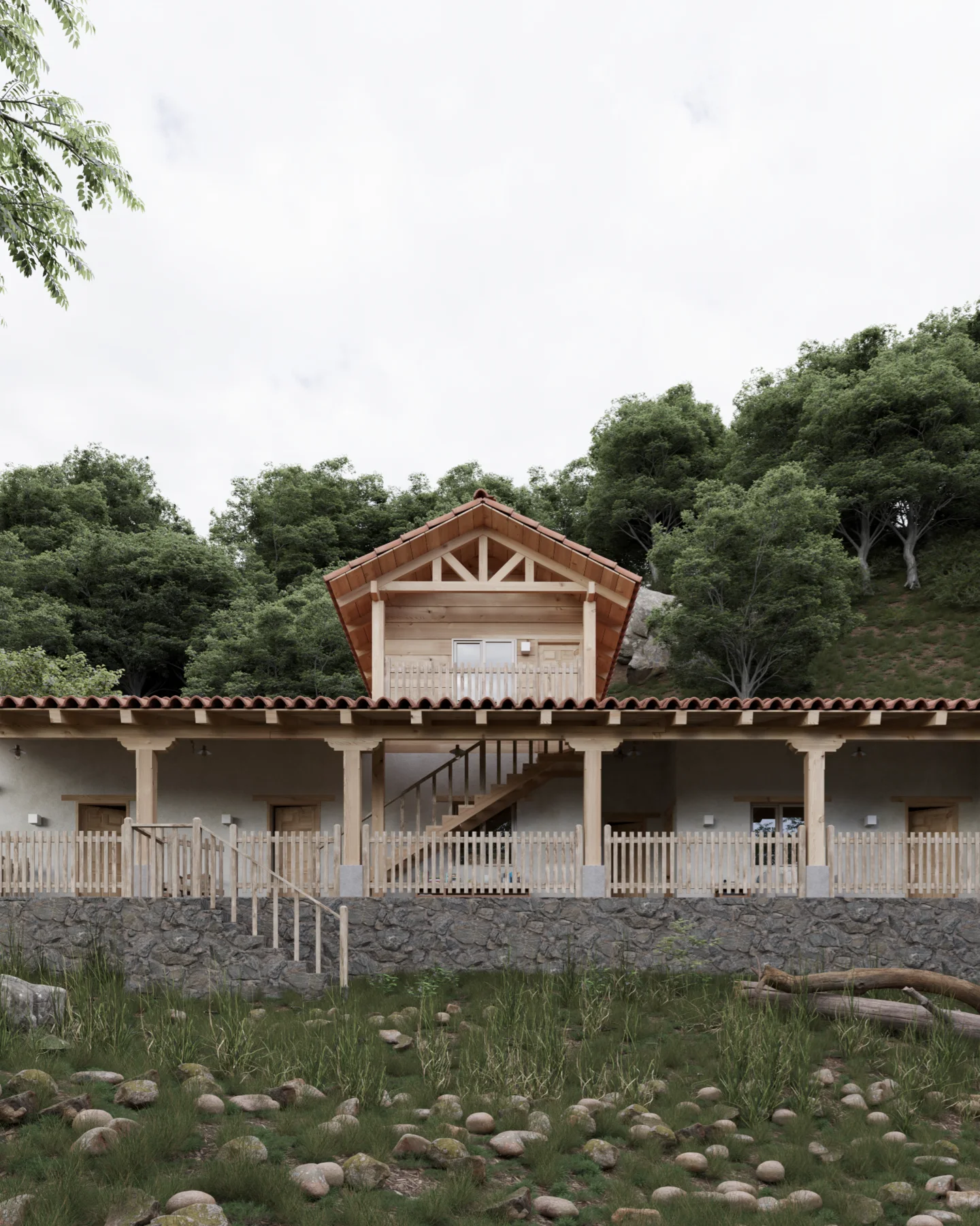 Casa en el Cerro — Render 03