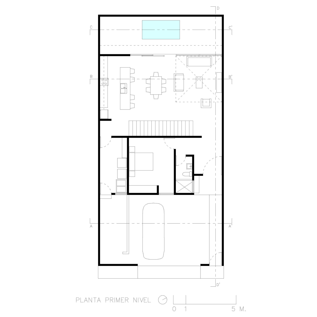 Casa en Los Regadíos — Planta primer nivel